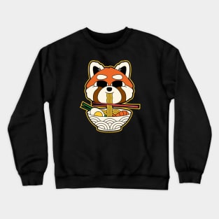 Ramen Red Panda Crewneck Sweatshirt